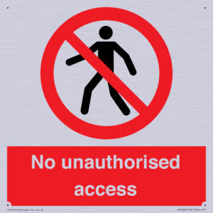 No unauthorised access